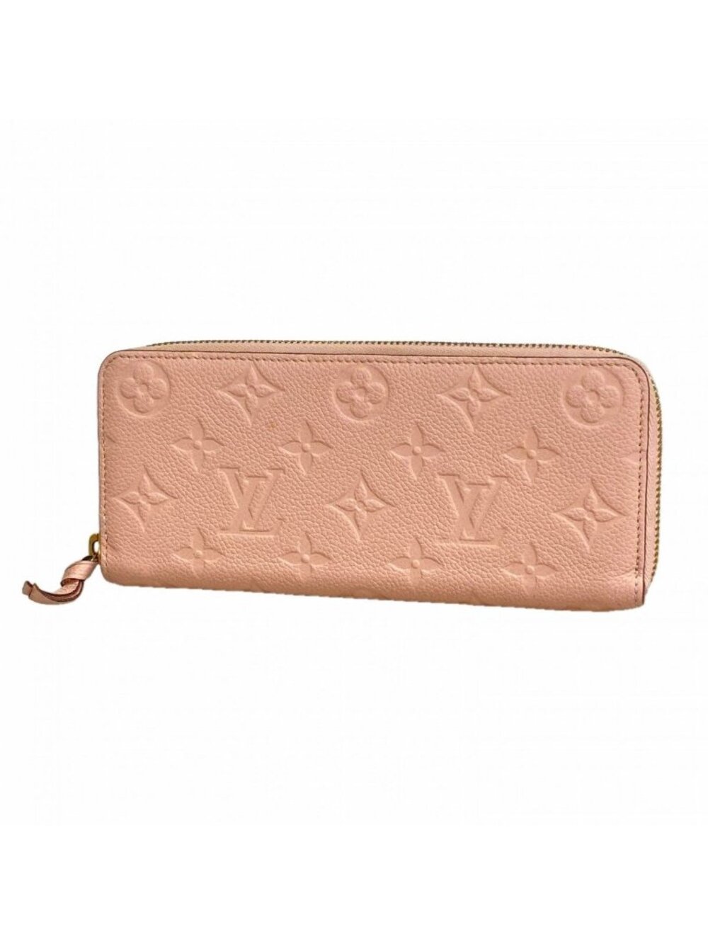 Louis Vuitton Wallet Monogram Empreinte Portefeuille Clemence Rose Velours - Picture 1 of 9